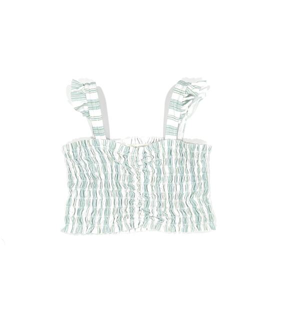 Minnow Other - Minnow x Sister Parish Smocked Cumberland Bikini Top